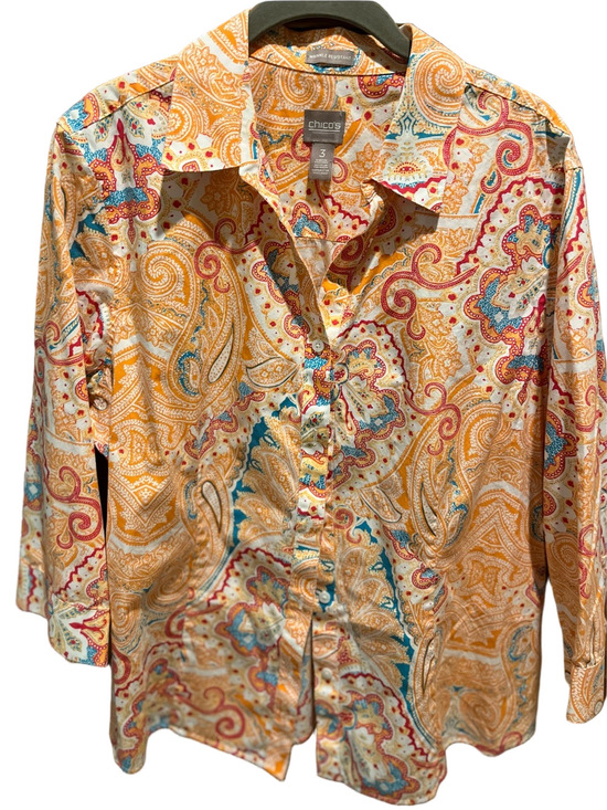 Chico's Tops - 64. WOMENS CHICO’S 3/XL DETAIL TOP
